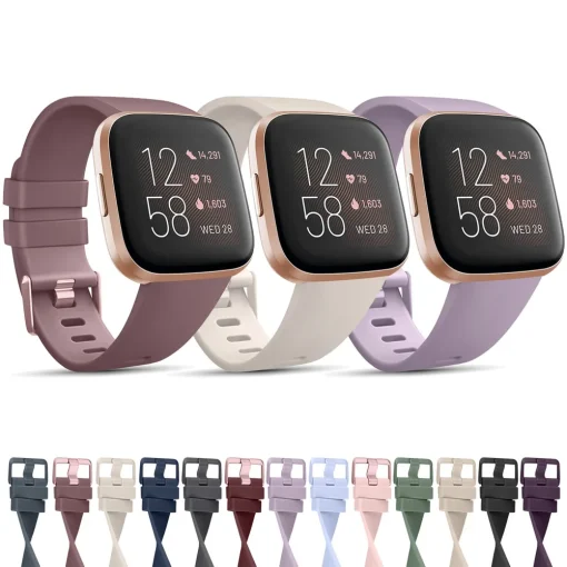 Correa de reloj de TPU suave para Fitbit Versa