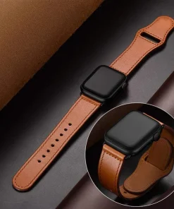 Correa piel Apple Watch 44mm 45mm 41mm 40mm 49mm