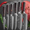 Cuchillo Chef Damasco Set Cuchillos Cocina