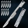 Cuchillo plegable de acero inoxidable