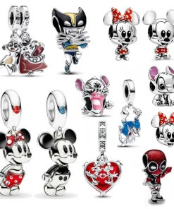 Cuentas Pandora de Disney Mickey Minnie Stitch