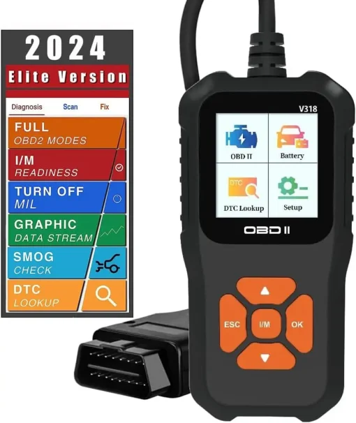 Diagnóstico AutomotrizBateríaOBD2 V318