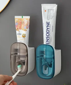 Dispensador automático de pasta de dientes