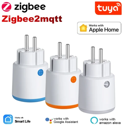 Enchufe inteligente Homekit Tuya Zigbee 3.0