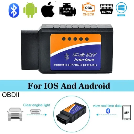 Escáner OBD2 ELM327 V2.1 Bluetooth