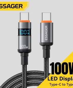 Essager 100W USB-C a USB-C 5A