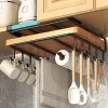 Estante organizador colgante cocina cganchos