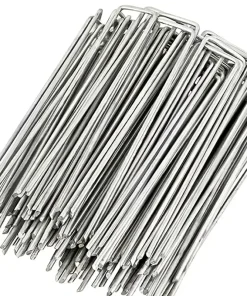 Estaquillas galvanizadas 100 uds. 15 cm