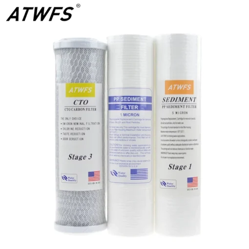 Filtro Purificador de Agua ATWFS de 10 Pulgadas