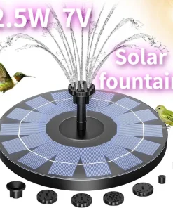 Fuente solar para exteriores 1W1,5W2,5W