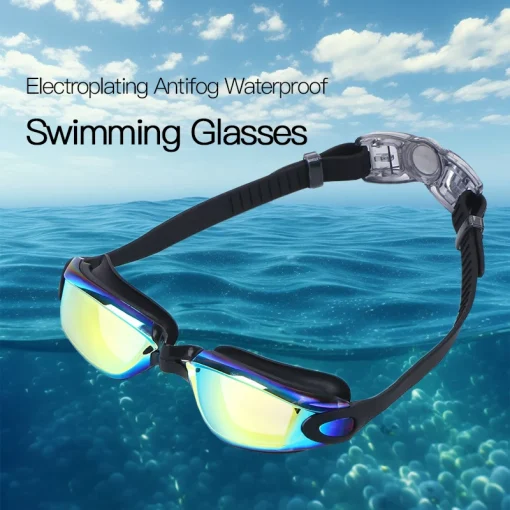 Gafas de natación con miopía para adultos