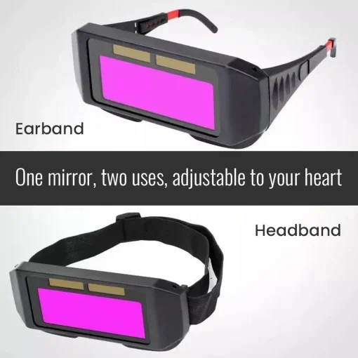 Gafas de soldadura LCD de oscurecimiento automático