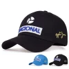 Gorra de béisbol ajustada informal bordada para exteriores