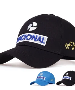 Gorra de béisbol ajustada informal bordada para exteriores