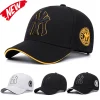 Gorra de béisbol bordada con protector solar