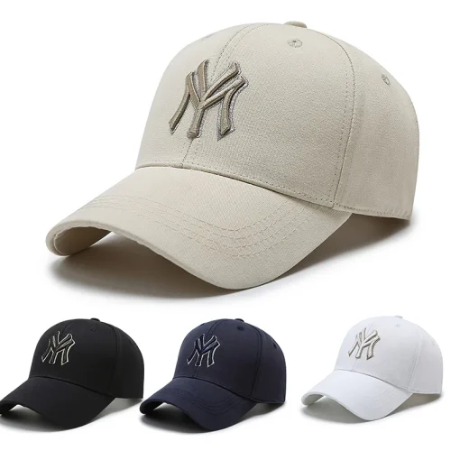 Gorra de béisbol bordada de moda y tendencia coreana