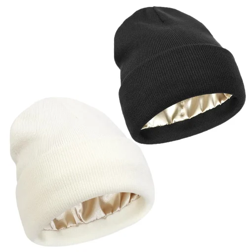 Gorrito satinado unisex antiestático para mujer