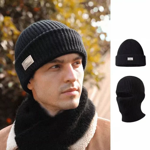 Gorro Pasamontañas 2 en 1 para Hombres