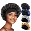 Gorro Satén Ancho Unisex Elástico para Cuidado del Cabello