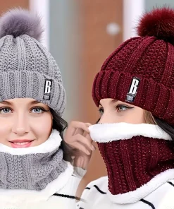 Gorros y bufandas de invierno