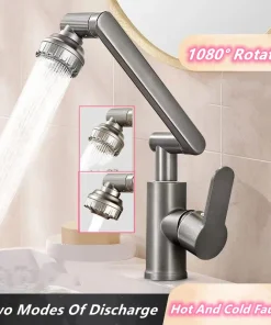 Grifo para lavabo de baño 1080°