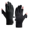 Guantes Invierno Abierto Dedos Pantalla Táctil