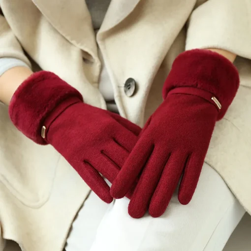 Guantes Mujer Invierno Cálido