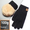 Guantes cálidos de lana para invierno