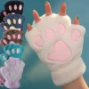 Guantes suaves de felpa para mujer