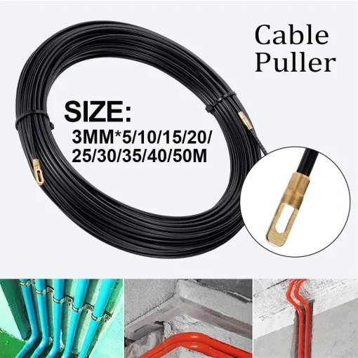 Guía pasa cable 3mm 5-40 m