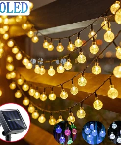 Guirnalda LED Solar de 60 luces