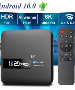 H20PRO Android 10 1080P TV BOX Media Player