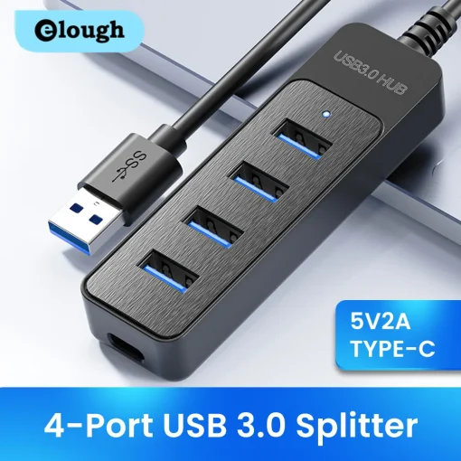 HUB USB 3.0 4 puertos de alta velocidad