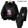 Hello Kitty y Kuromi sudadera con capucha