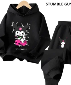 Hello Kitty y Kuromi sudadera con capucha