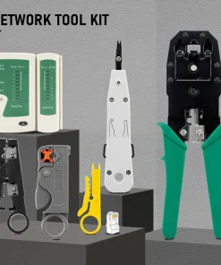 Herramienta Crimpadora Probador LAN RJ45