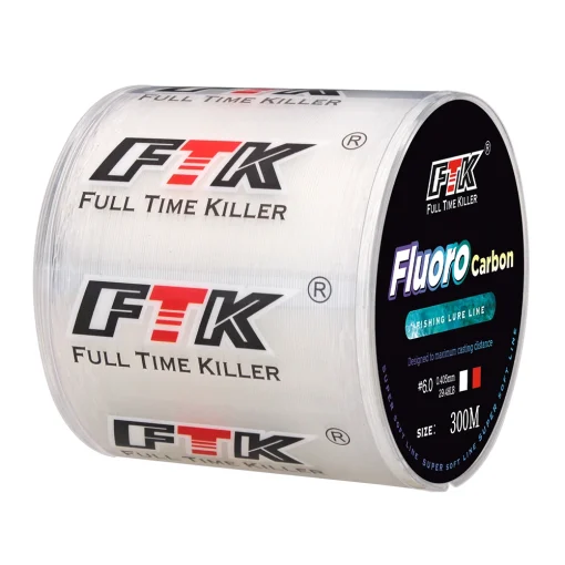 Hilo de pesca fluorocoatedo de 300m 500m