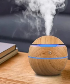 Humidificador eléctrico aromas madera