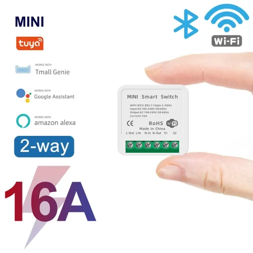 Interruptor Wifi Mini 16A Smart Home