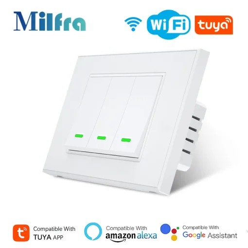 Interruptor Wifi inteligente Milfra IT KR Estándar