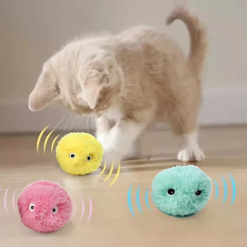 Juguete de Peluche Interactivo para Gatos