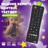 Juguete de silicona para bebés, control remoto de TV