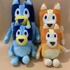 Juguetes de peluche de la familia Bluey