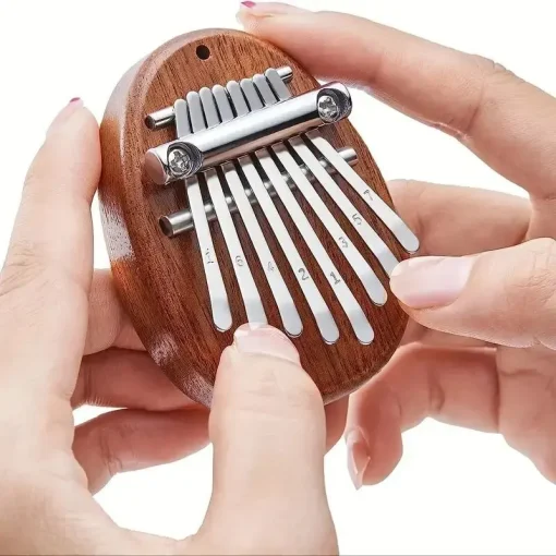 Kalimba de 8 llaves de madera de alta calidad