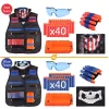 Kit de chaleco y traje suave para niños para Nerf N-Strike