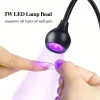 Lámpara De Uñas LED Secador Portátil Con Clip