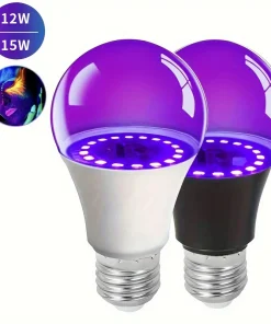 Lámpara LED púrpura UV 12W 15W