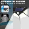 Lámpara Solar de Pared 100LED Exterior