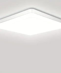 Lámpara de Techo Led Cuadrada 48W para Sala de Estar