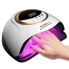 Lámpara de uñas LED UV profesional para esmalte en gel, secado rápido